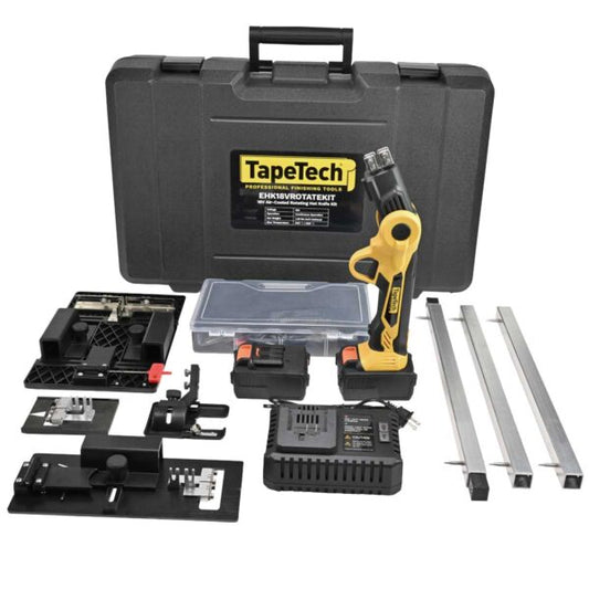TapeTech 18V Air Cooled Rotating Hot Knife Kit