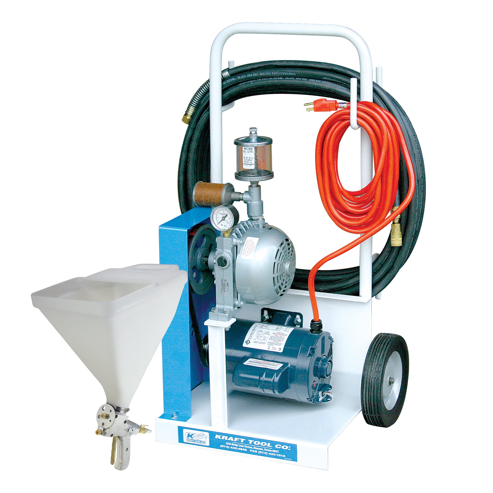 Kraft Texture Machine with Compressor – Crown Building Supplies