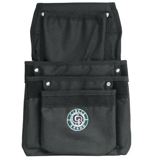 Circle Brand Nylon Drywall Five Pocket Nail Pouch