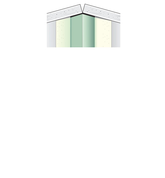 Beadex Paper/Metal Offset 45° - 135° Inside Corner Bead