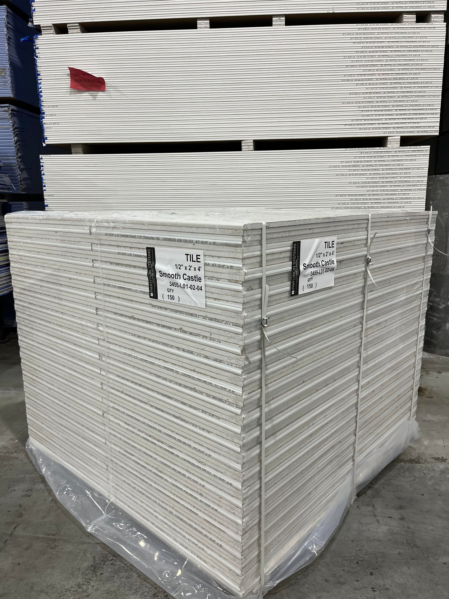 Partition Systems Smooth Castle Washable Ceiling Tile