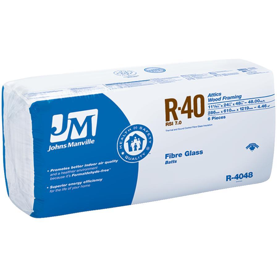 Johns Manville R40 Fiberglass Insulation