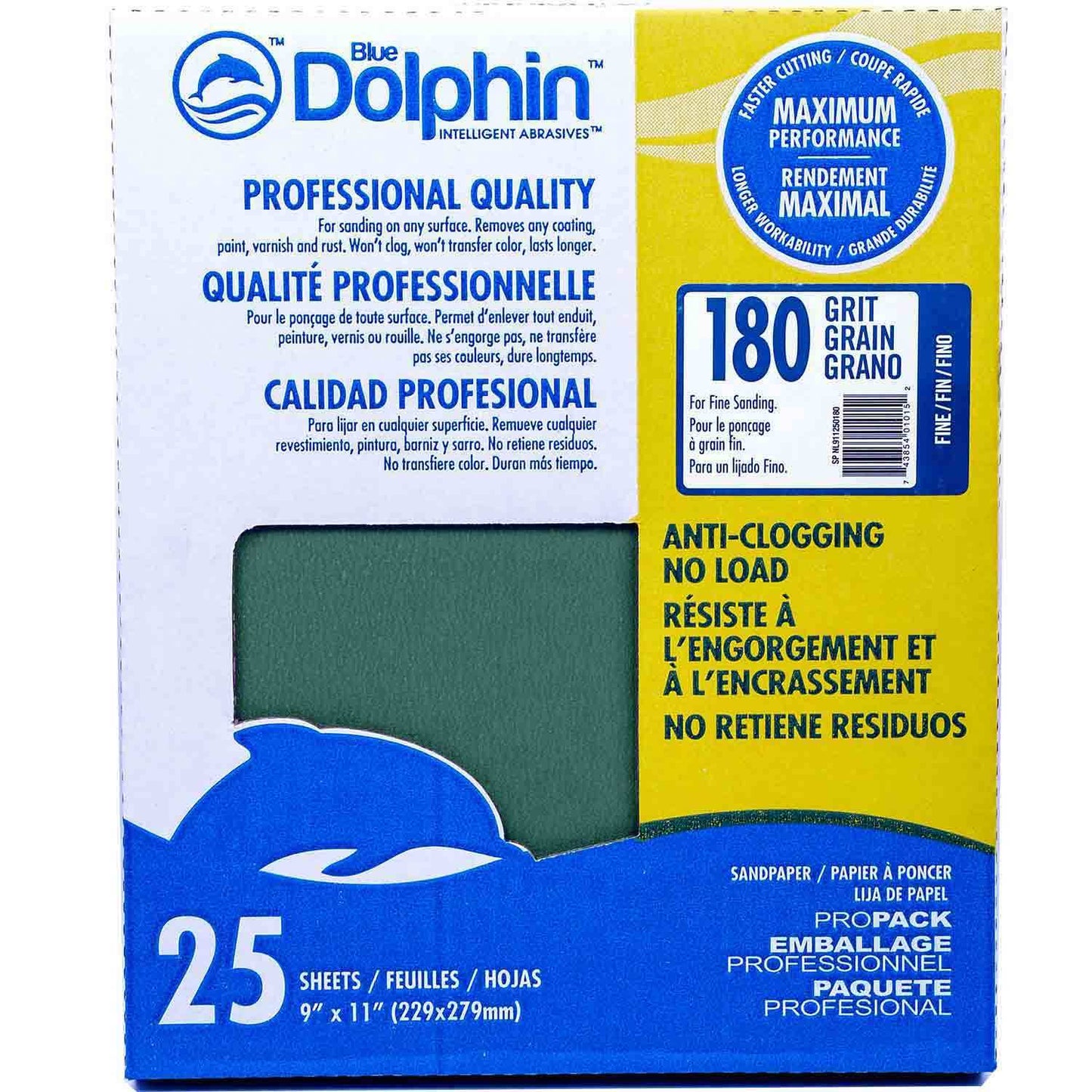 Dolphin Pro Grade 9" x 11" Sanding Sheets