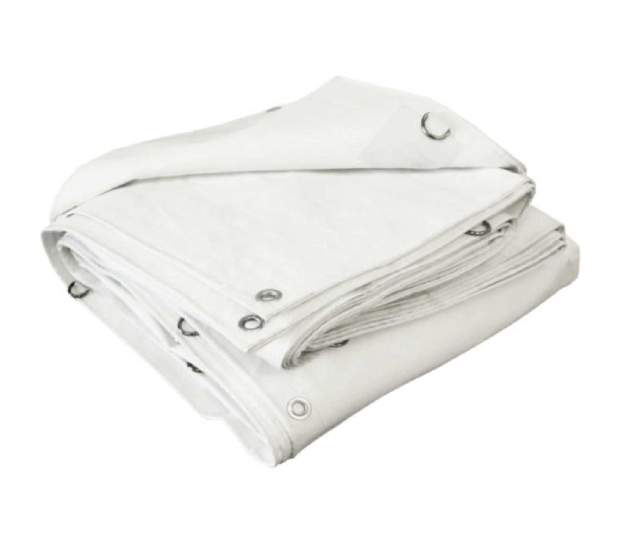 White Insulated Hoarding Tarps – Crown Building Supplies