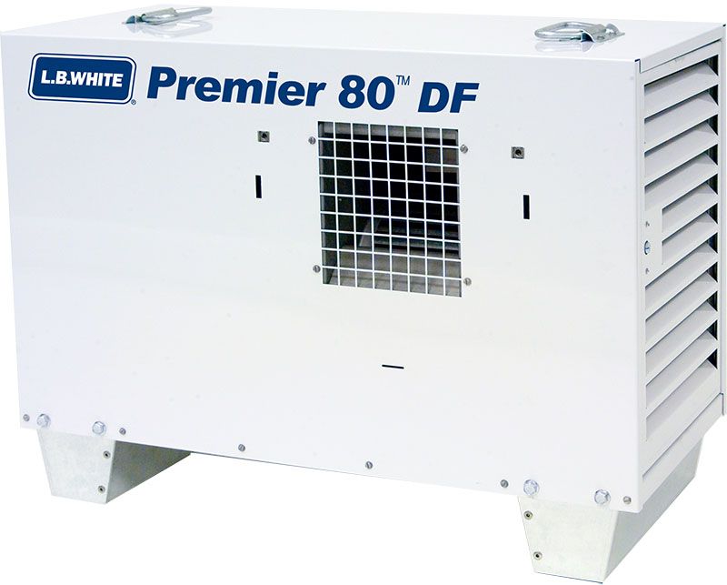 L.B. White Premier 80 Dual Fuel Heater – Crown Building Supplies