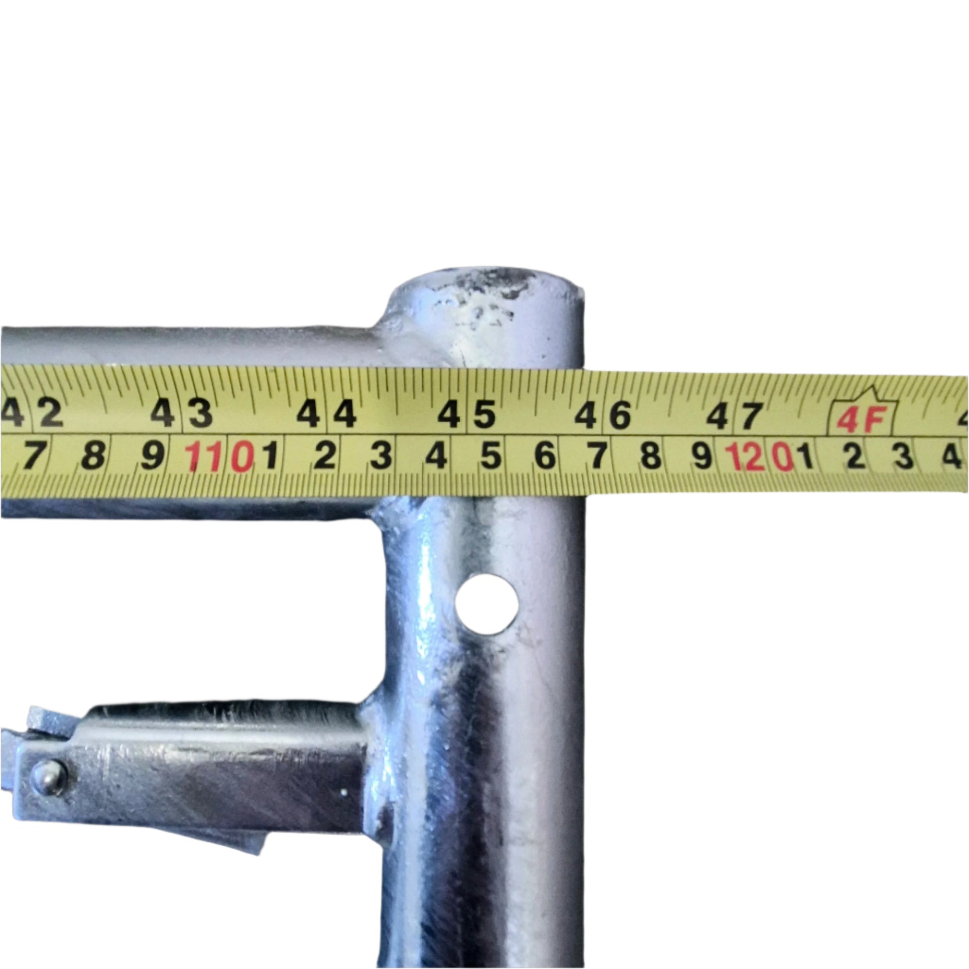 Scaffolding Frame 45" x 6'6" Walk Thru, Electroplated