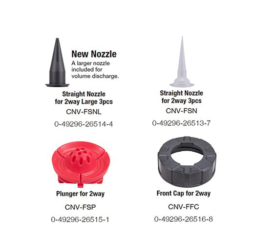 Tajima Convoy® Super Sausage 2way™ Caulking Gun