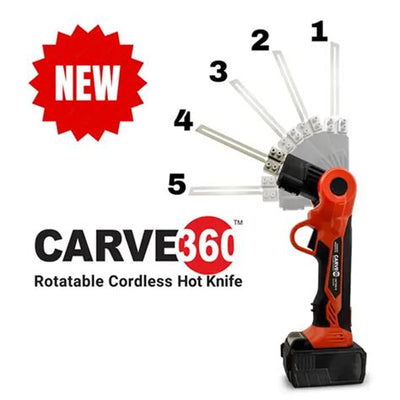 Demand Rotatable Carve360 Cordless Hot Knife