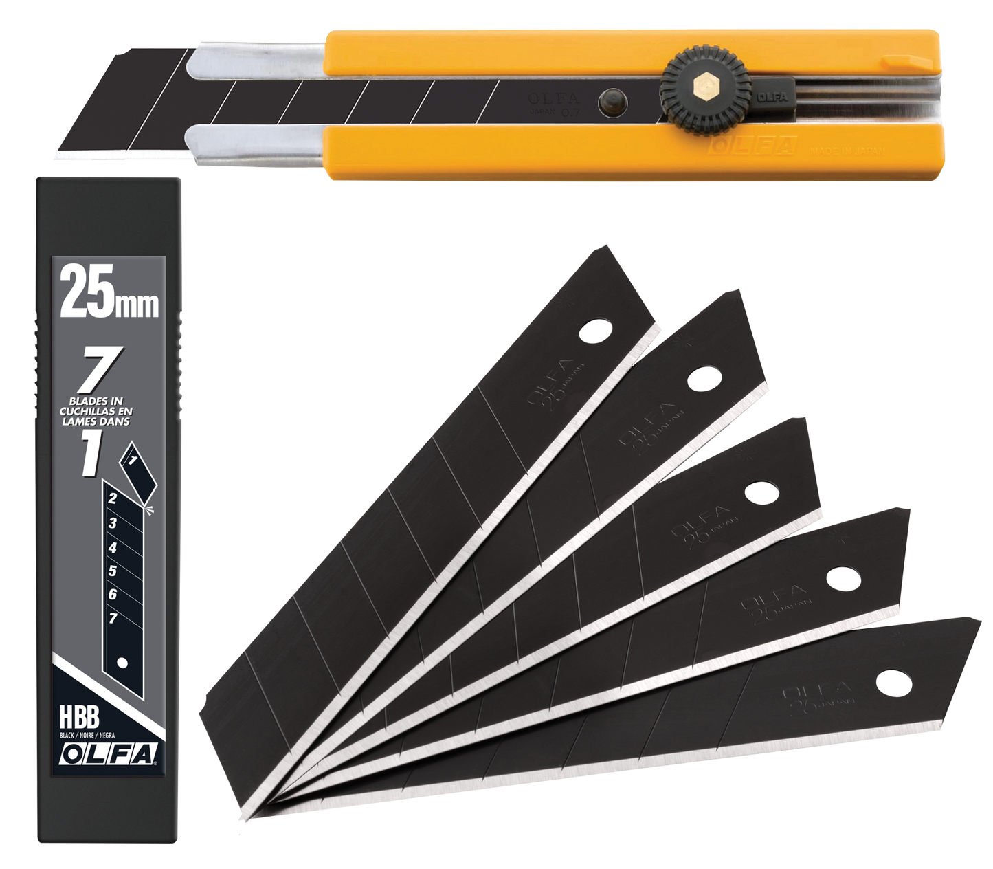 Olfa H1 Knife and Blades Combo Pack