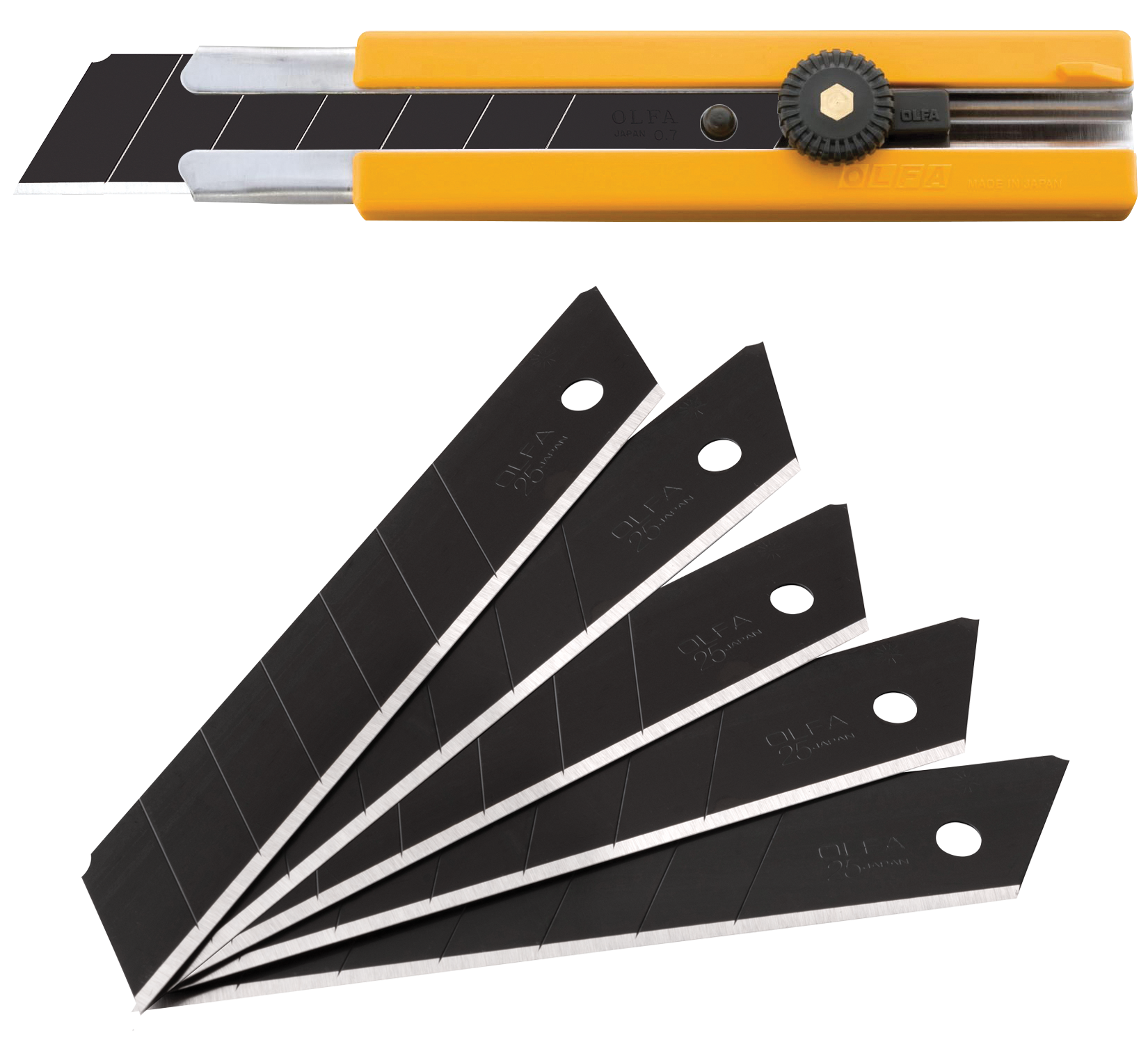 Olfa H1 Knife and Blades Combo Pack