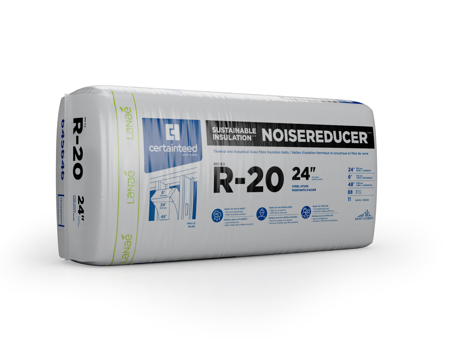 Certainteed R20 Fiberglass Insulation