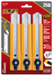 Olfa Classic Extra Heavy-Duty Ratchet-Lock Utility Knife with Anti-Slip Grip: 3 Pack