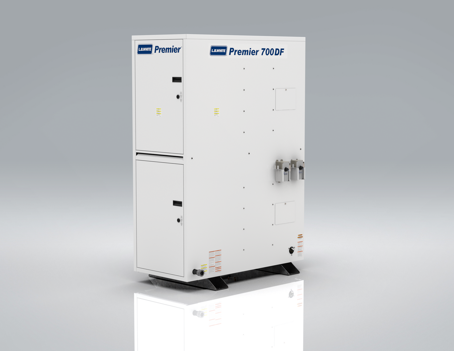 L.B. White Premier 700 Dual Fuel Heater - 700,000 BTUH