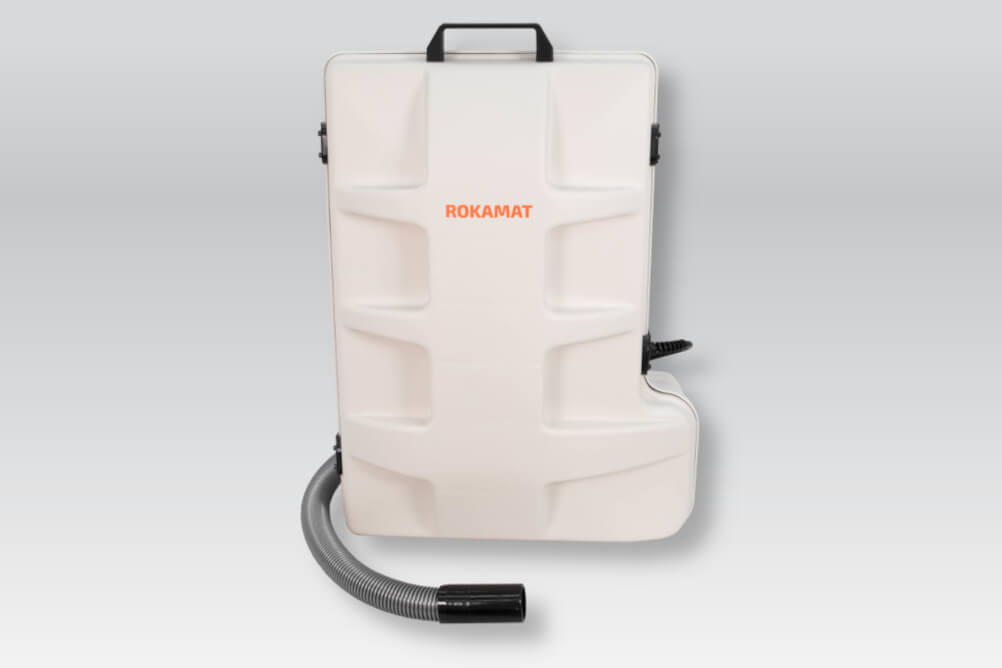 Rokamat Rucksack Backpack Corded Vacuum Cleaner (EIFS and ETICS)