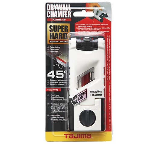 Tajima Plane 45° Super Hard Drywall Chamfer Cutter