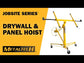Metaltech Jobsite Series Drywall and Panel Hoist