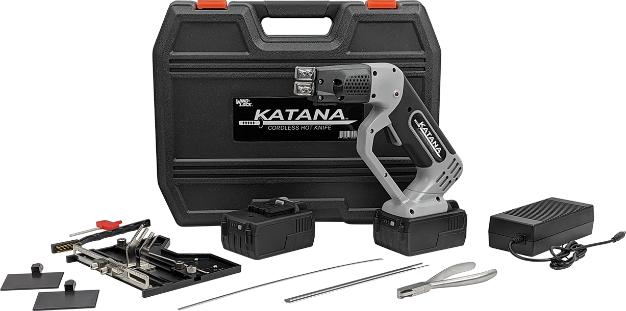Wind-lock Katana Cordless Hot Knife Kit
