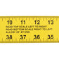 Kraft 54" High Visibility T-Square (Yellow)