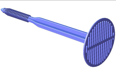 Krauss White Plastic Anchors