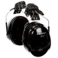 3M Peltor PTL Cap Mounted Black Earmuffs