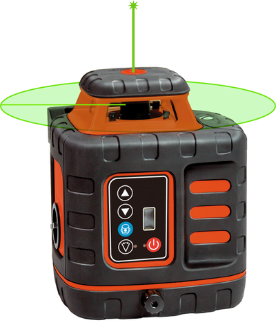 Johnson Self ­Leveling Rotary Laser Kit with GreenBrite® Technology