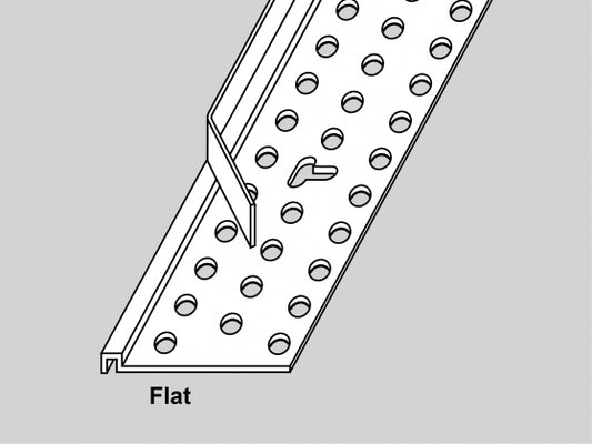 Trim-Tex Vinyl Flat Tear Away L Bead