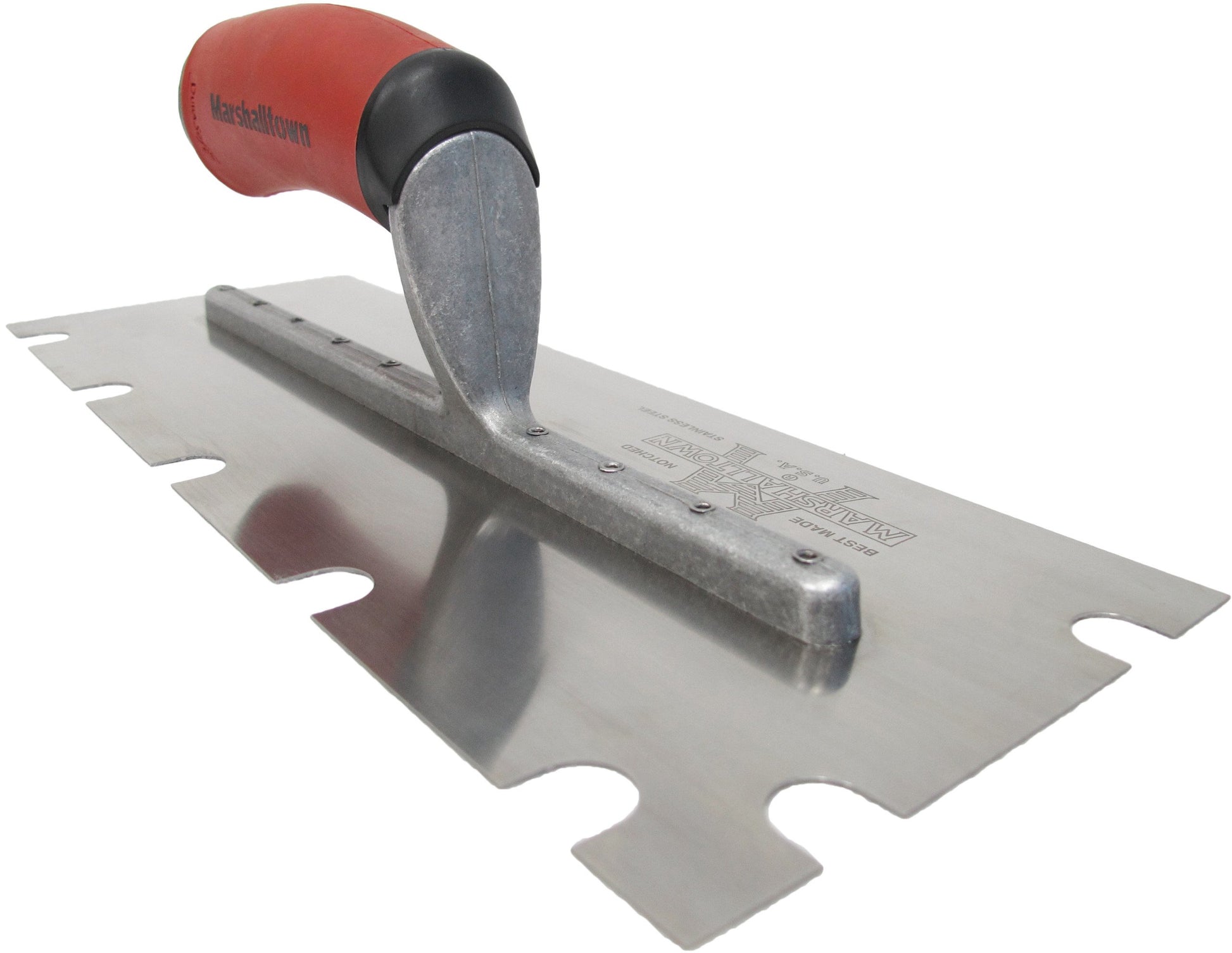 Marshalltown U" Notched Trowel with Durasoft Handle