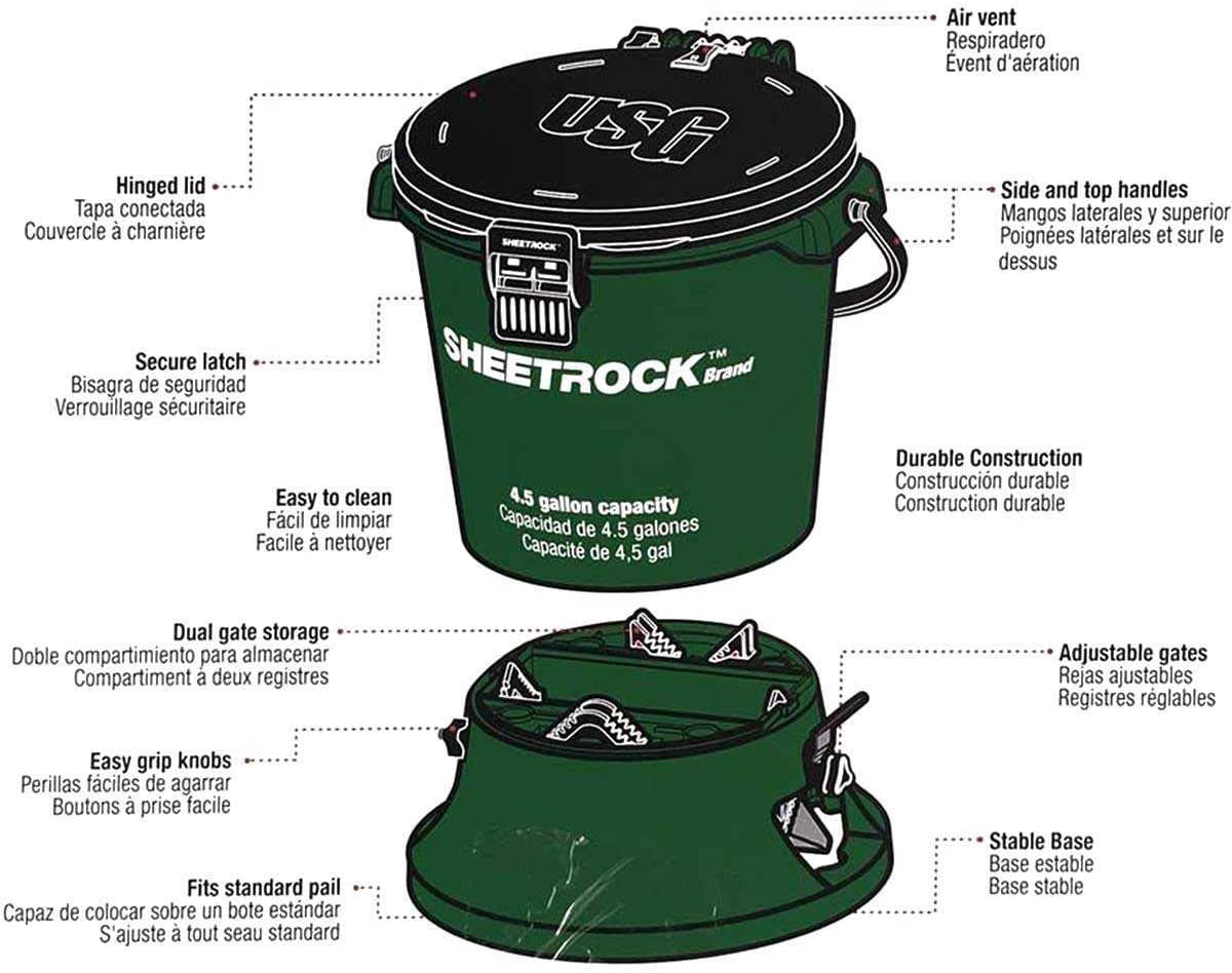 USG Green Sheetrock Corner Bead Hopper