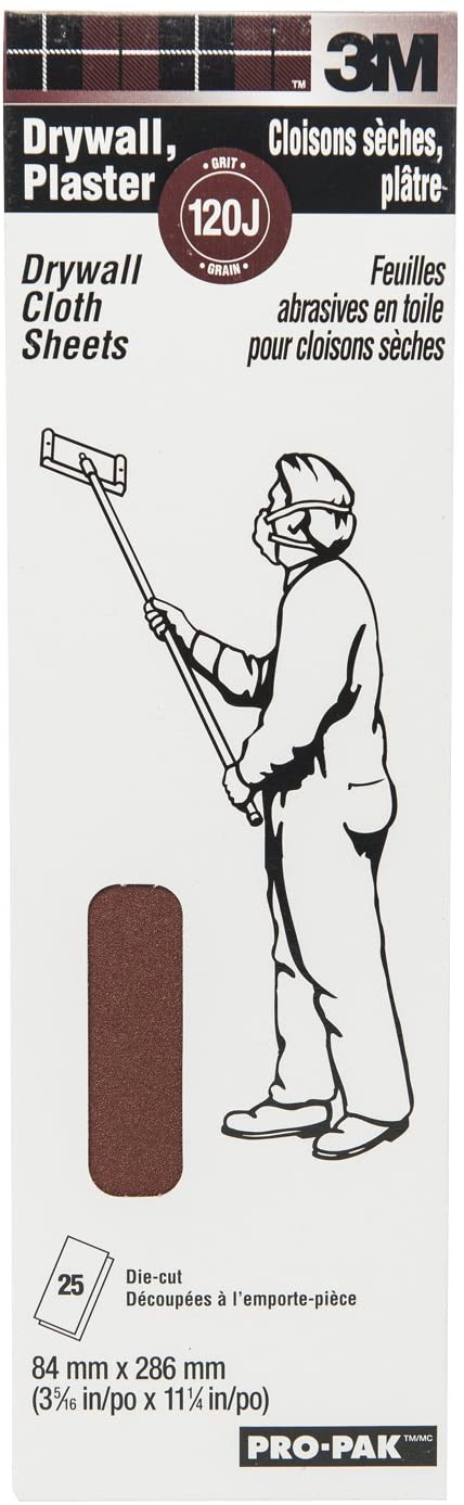 3M Clothed Back Drywall Sanding Sheets
