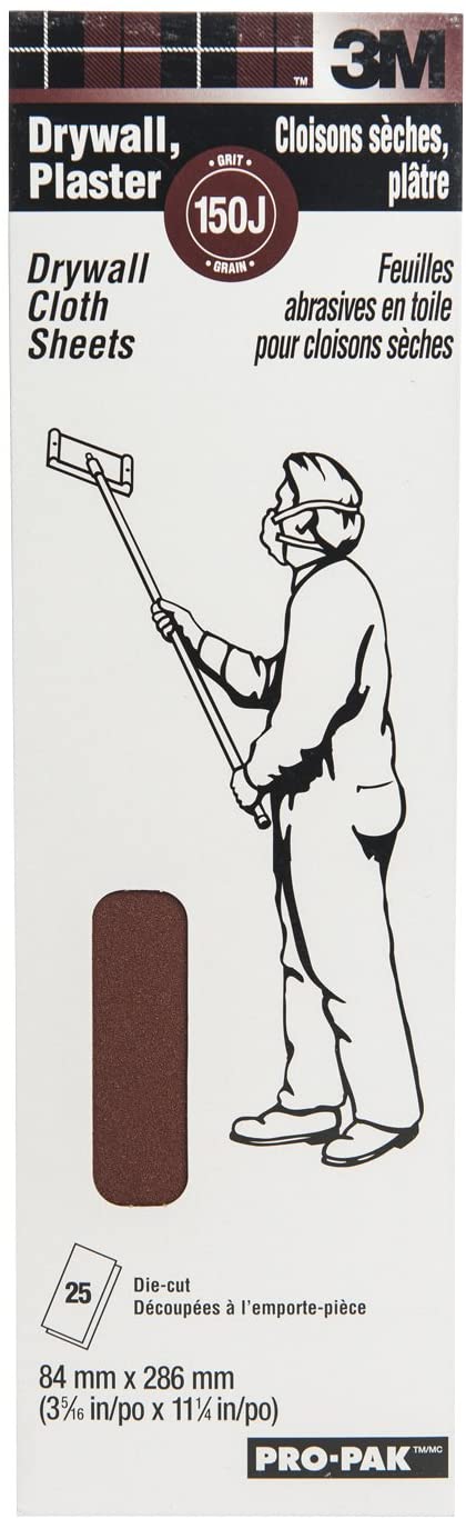 3M Clothed Back Drywall Sanding Sheets