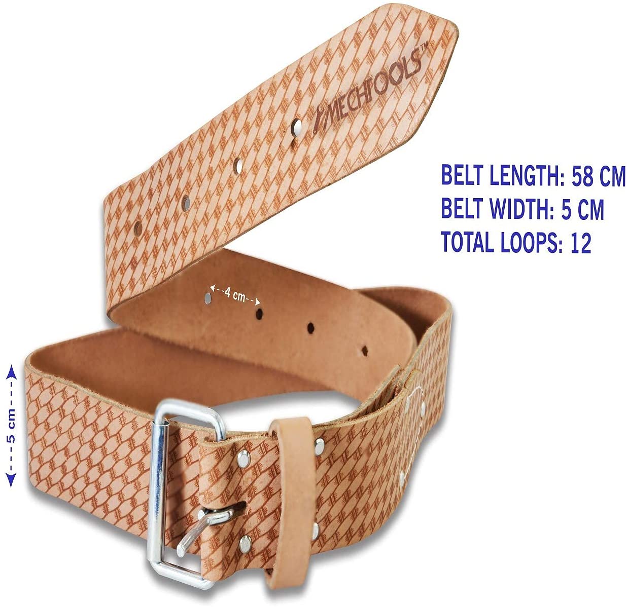 MechTools Heavy Duty Leather Work Belt