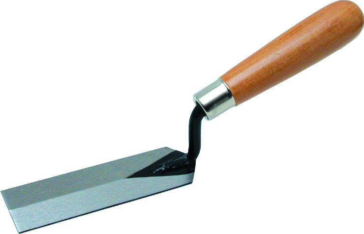 Marshalltown 5" x 1 1/2" Margin Trowel with Wood Handle