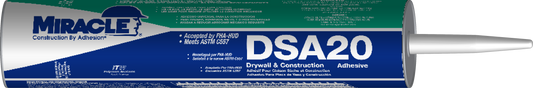 Miracle DSA 20 Drywall Construction Adhesive