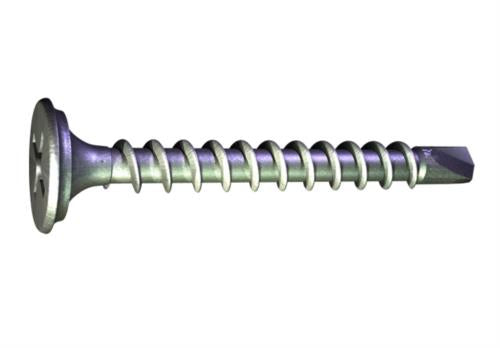 Grabber #6 x 1-5/8-in Phillips, Scavenger® Head, Fine Thread, Drill Point Screws