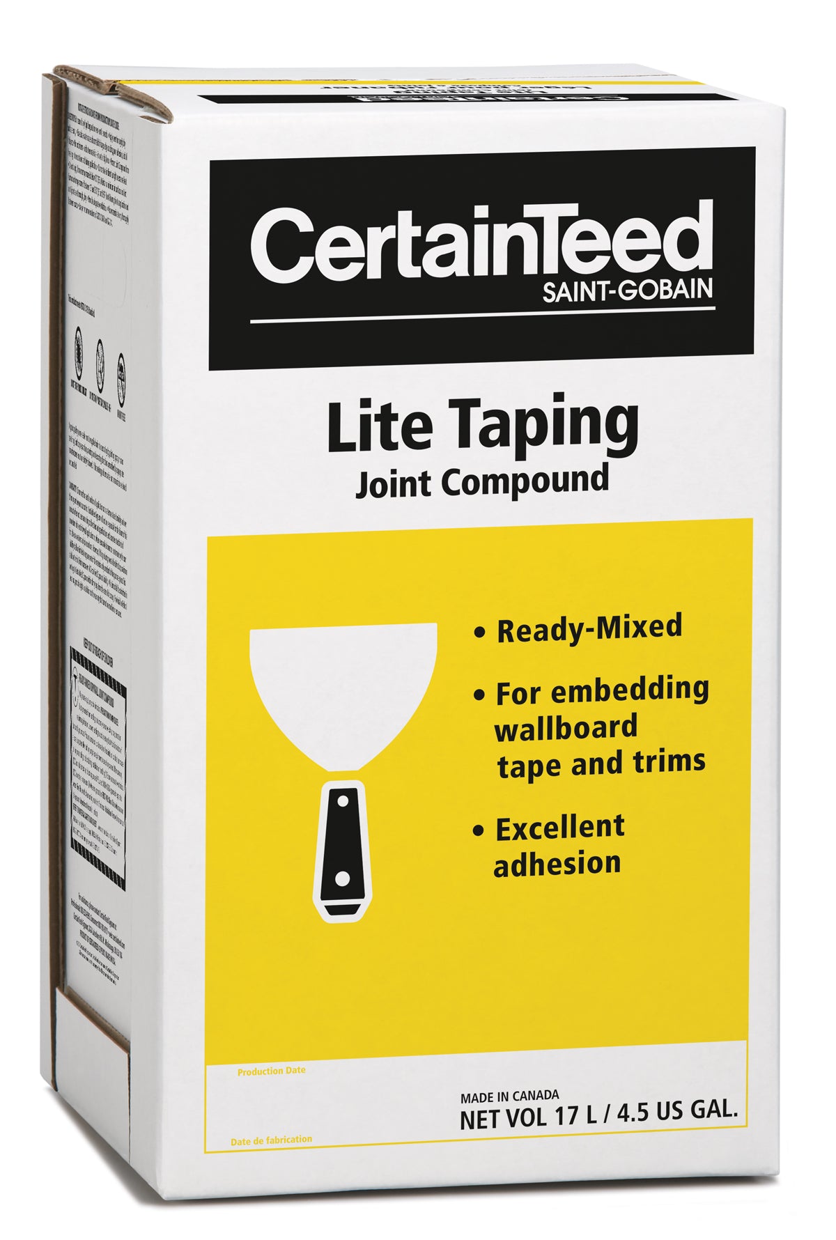 CertainTeed Lite Taping Drywall Compound (Yellow)