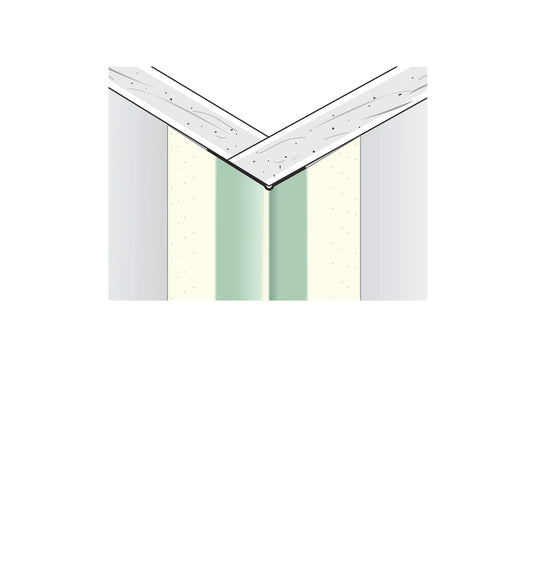Beadex Paper/Metal Extra Wide Outside 90° Corner Bead