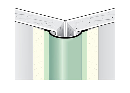 Beadex Paper/Metal Bullnose (Round) Offset Outside Corner Bead