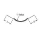 Beadex Paper/Metal Bullnose (Round) Offset Outside Corner Bead