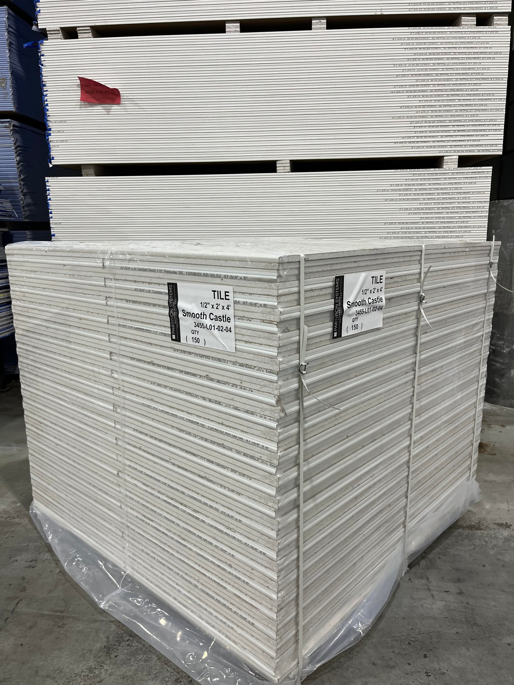 Partition Systems Smooth Castle Washable Ceiling Tile