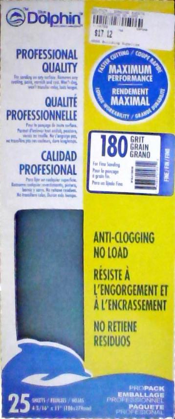 Dolphin Pro Grade 4 3/16" x 11" Sanding Sheets