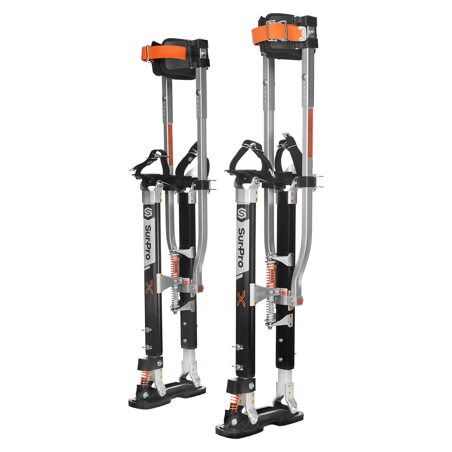 SURPRO S2X Flexion Foot Magnesium Double Pole Stilts