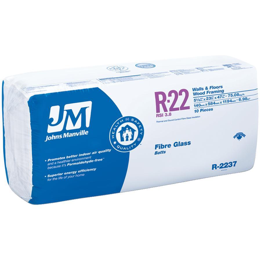 Johns Manville R22 Fiberglass Insulation