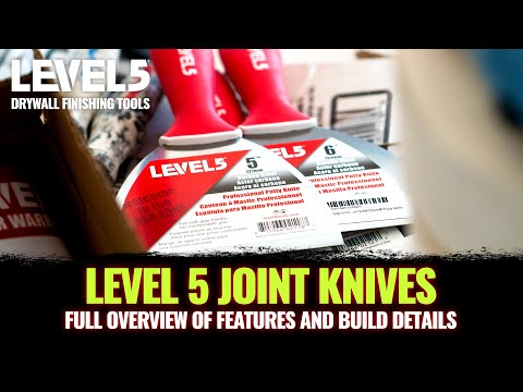 Level5 Stainless Steel Joint Knife with Soft Grip Handle