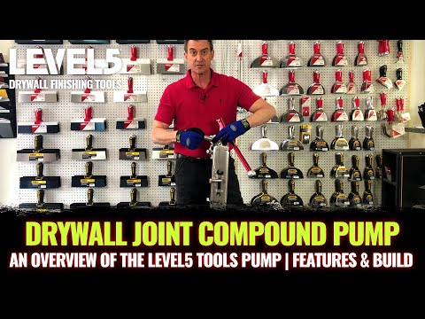 Level5 Joint Compound Pump with Box Filler Valve