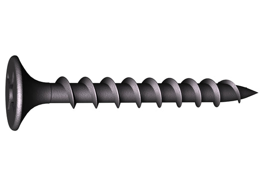 Grabber  #6 x 1-1/4-in Phillips, Bugle Head, Coarse Thread, Phosphate Drywall Screws (Collated)